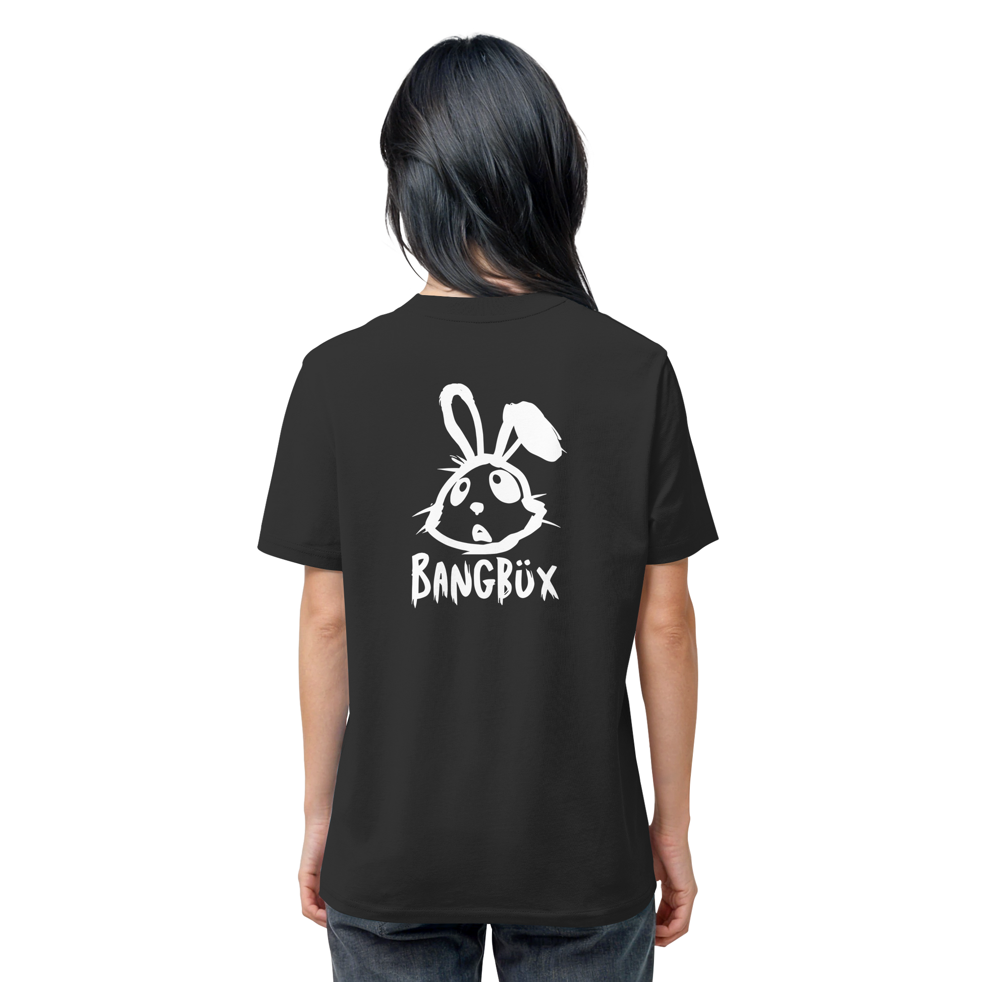 BANGBÜX Streetwear "bunny white" - Organic Shirt by BANGBÜX