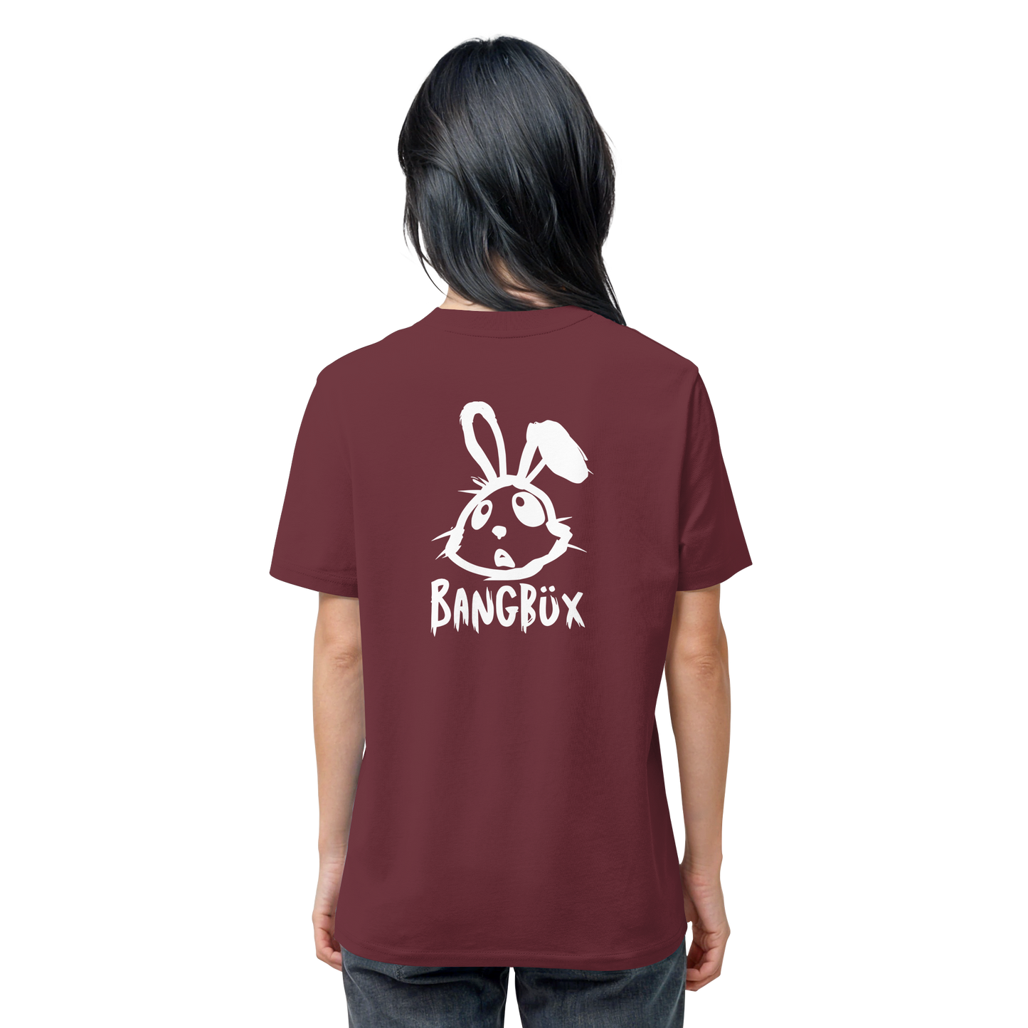 BANGBÜX Streetwear "bunny white" - Organic Shirt by BANGBÜX