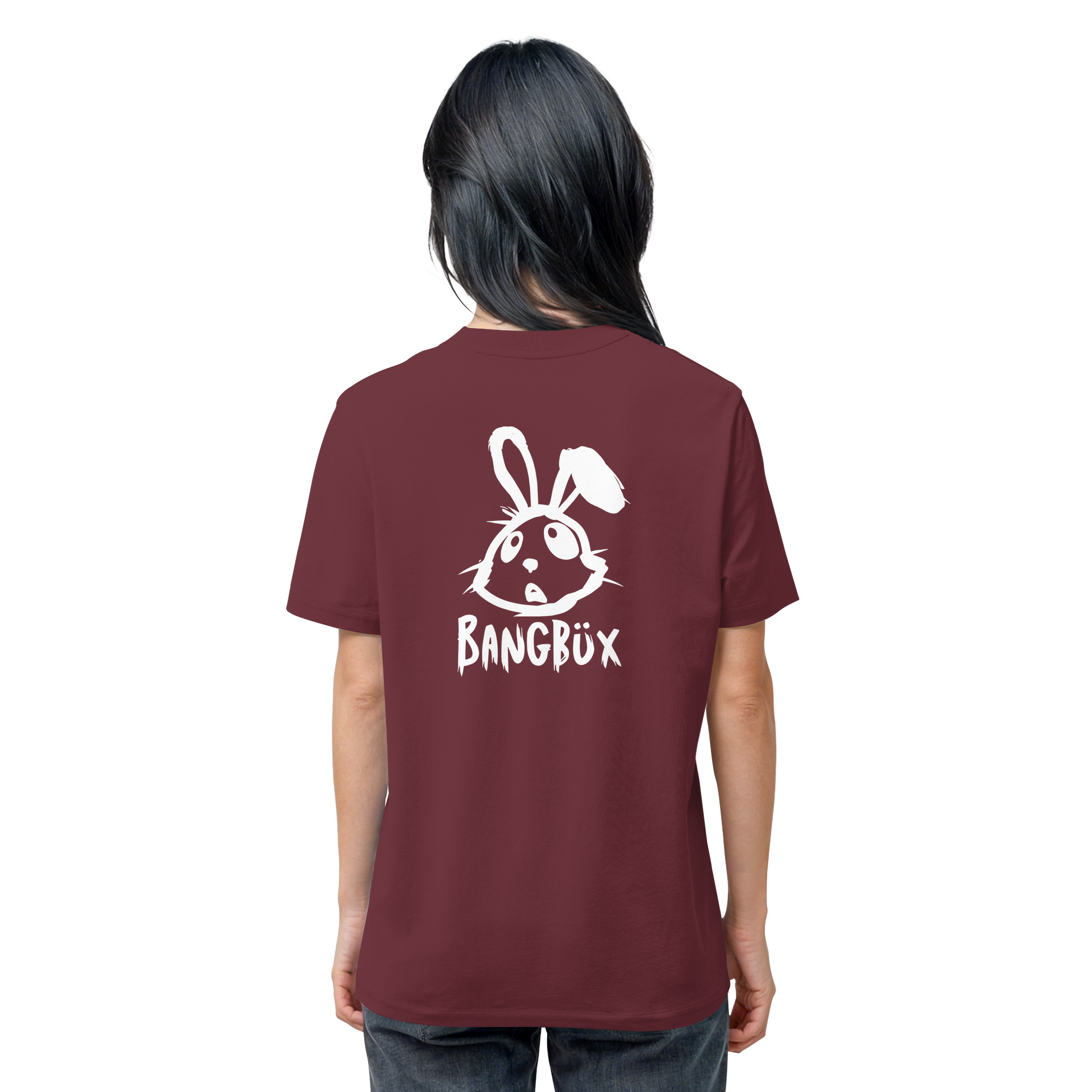 BANGBÜX Streetwear "bunny white" - Organic Shirt by BANGBÜX