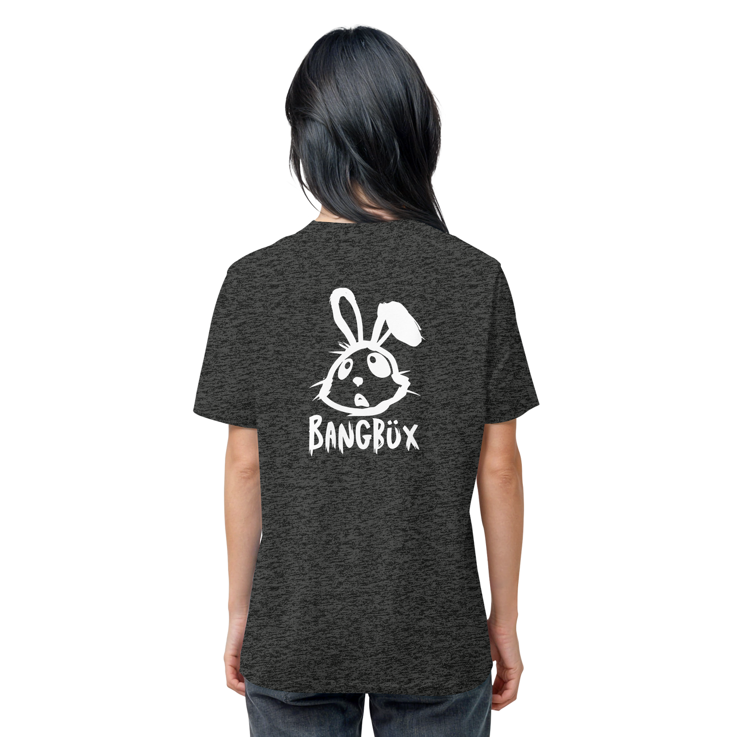 BANGBÜX Streetwear "bunny white" - Organic Shirt by BANGBÜX