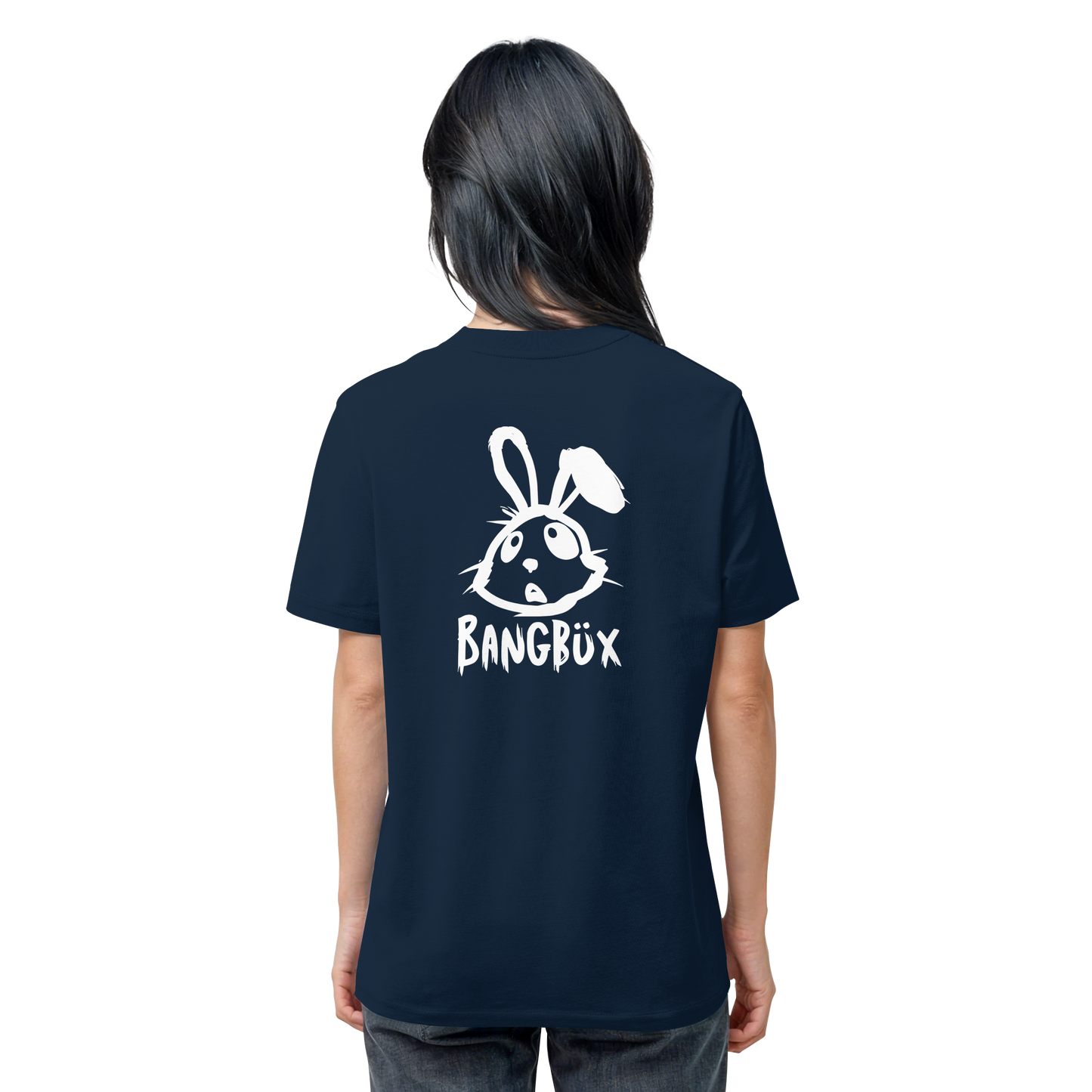 BANGBÜX Streetwear "bunny white" - Organic Shirt by BANGBÜX