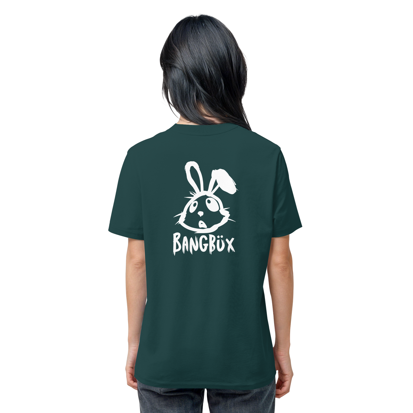 BANGBÜX Streetwear "bunny white" - Organic Shirt by BANGBÜX