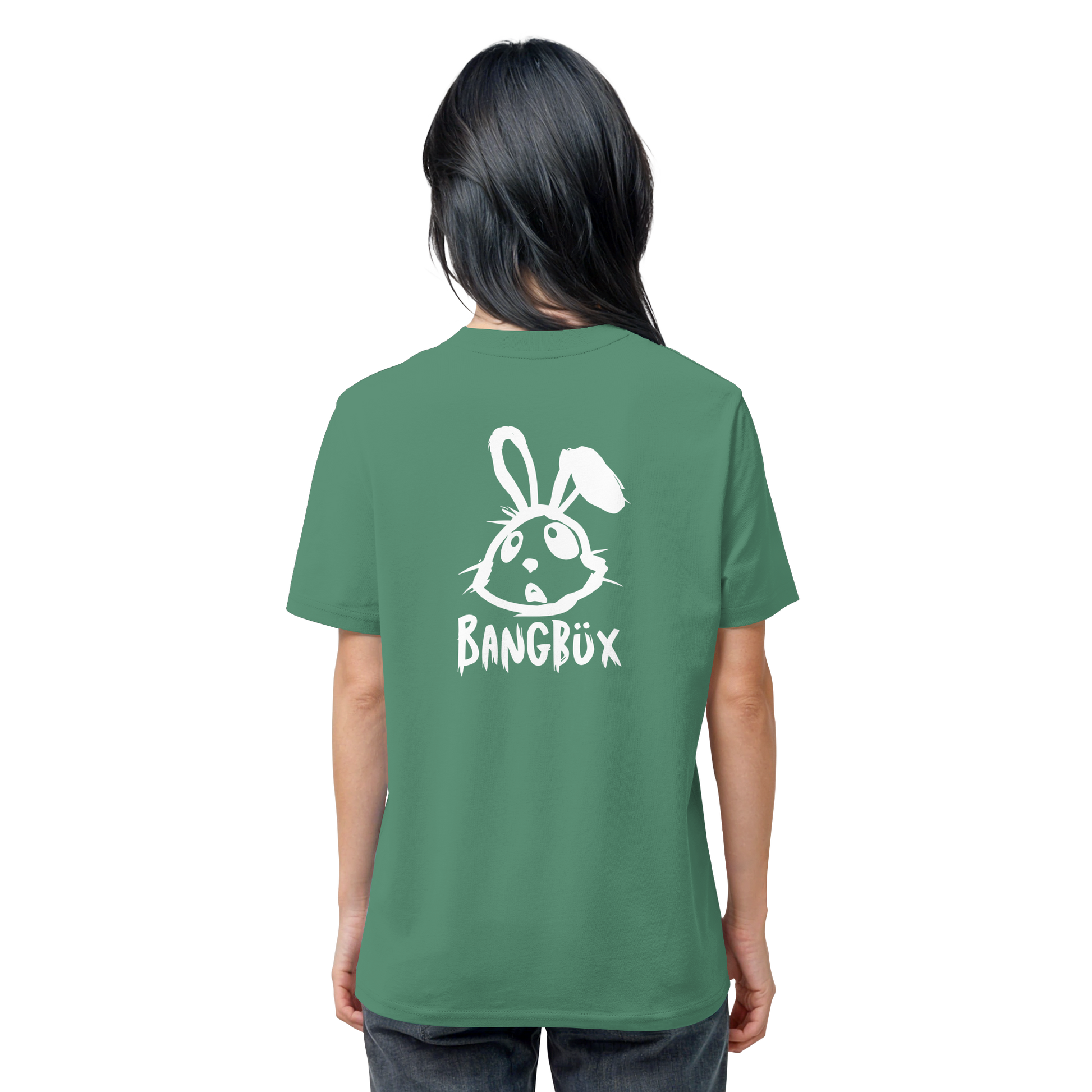 BANGBÜX Streetwear "bunny white" - Organic Shirt by BANGBÜX