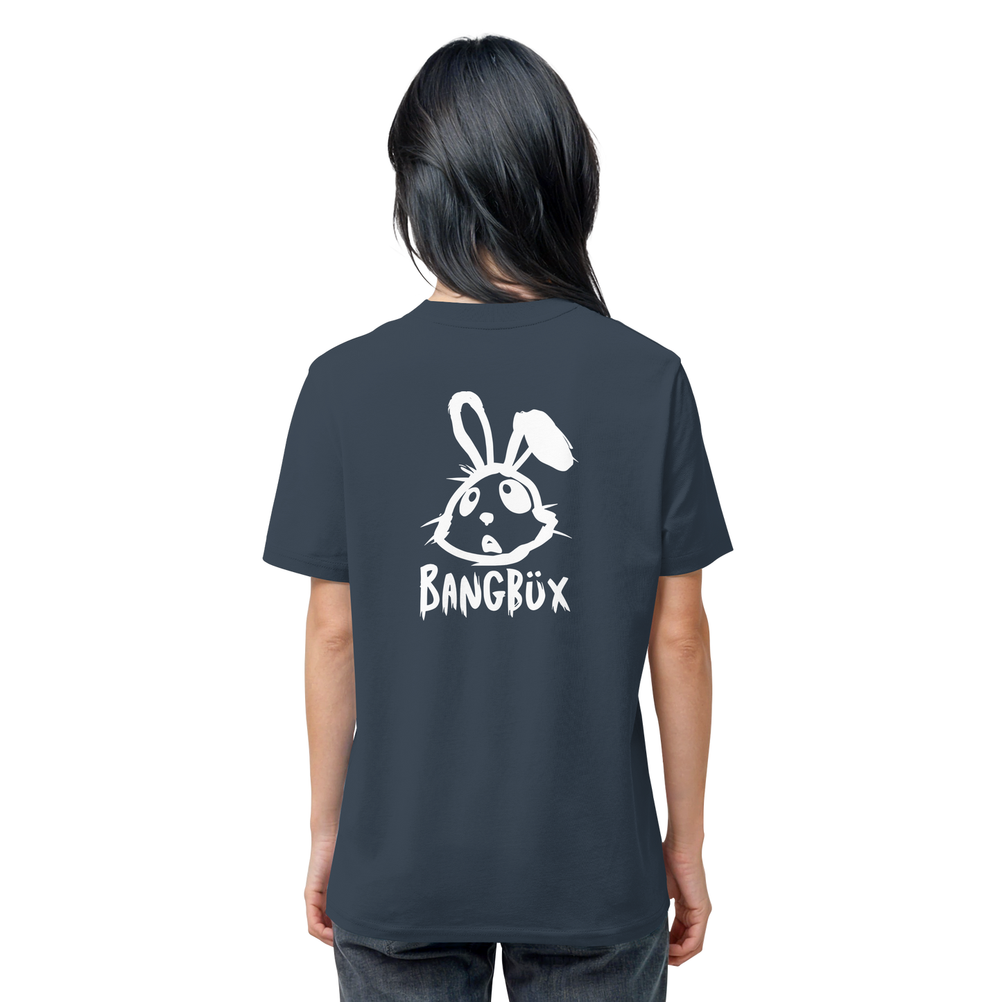 BANGBÜX Streetwear "bunny white" - Organic Shirt by BANGBÜX
