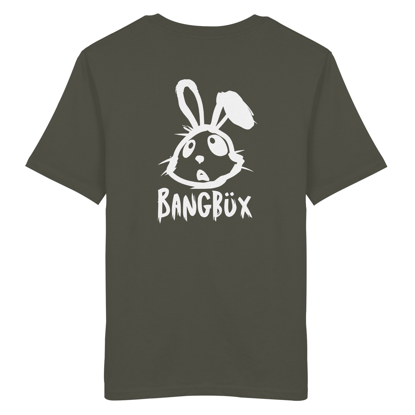 BANGBÜX Streetwear "bunny white" - Organic Shirt by BANGBÜX