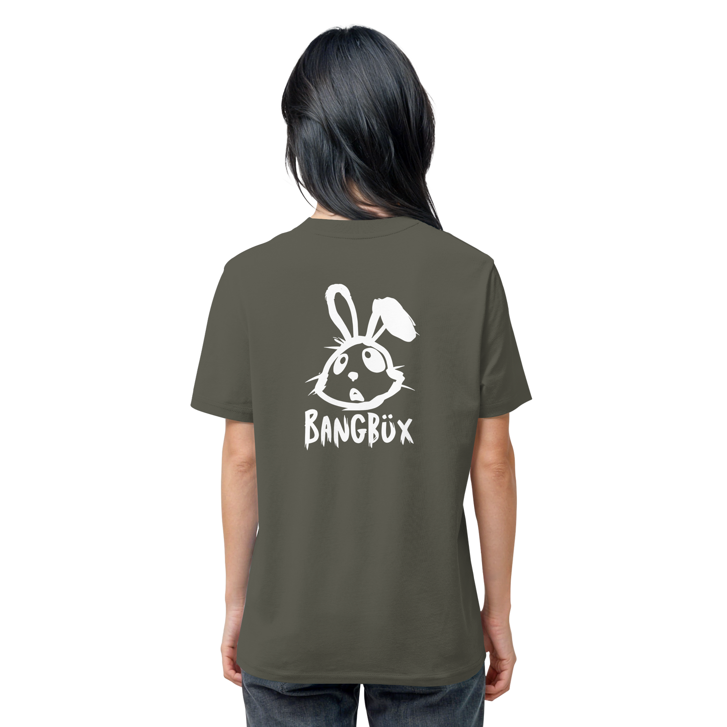 BANGBÜX Streetwear "bunny white" - Organic Shirt by BANGBÜX