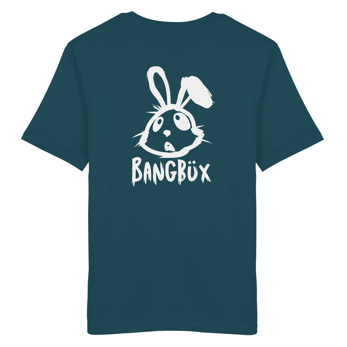BANGBÜX Streetwear "bunny white" - Organic Shirt by BANGBÜX