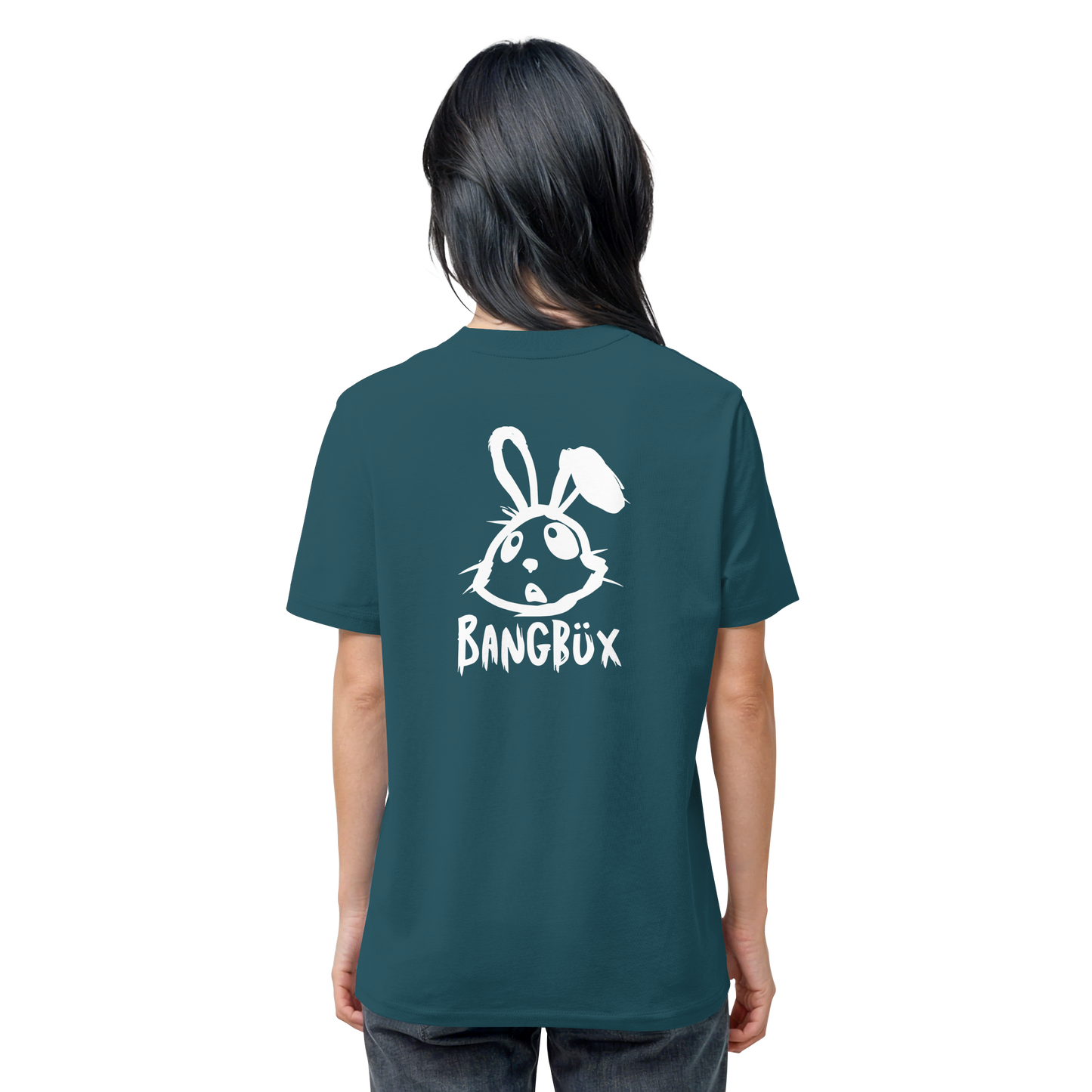 BANGBÜX Streetwear "bunny white" - Organic Shirt by BANGBÜX