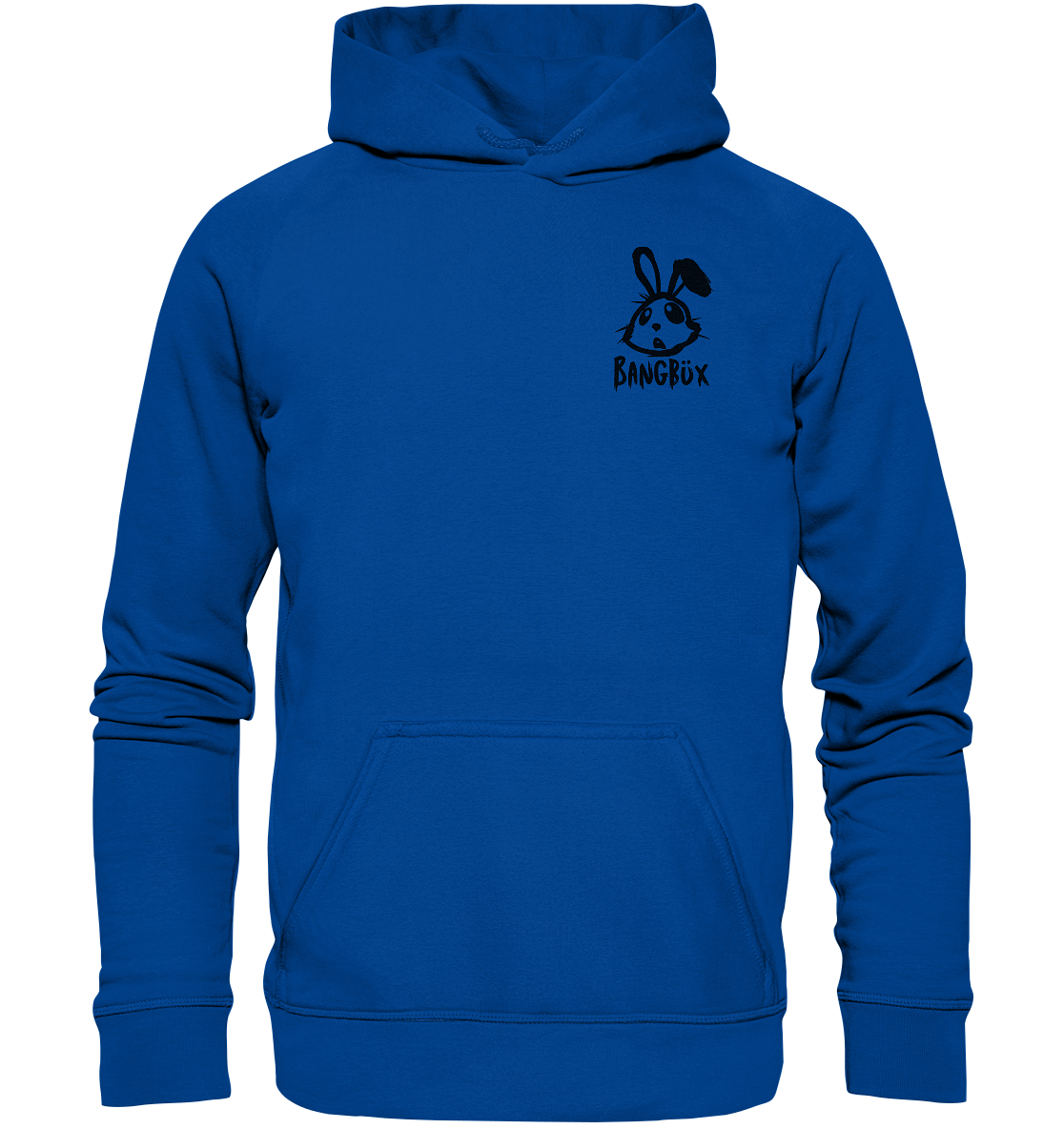 BANGBÜX Streetwear "bunny black" - Basic Unisex Hoodie by BANGBÜX