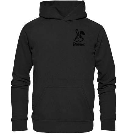 BANGBÜX Streetwear "bunny black" - Basic Unisex Hoodie by BANGBÜX