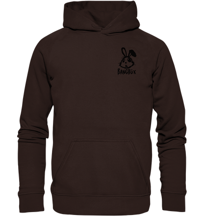 BANGBÜX Streetwear "bunny black" - Basic Unisex Hoodie by BANGBÜX