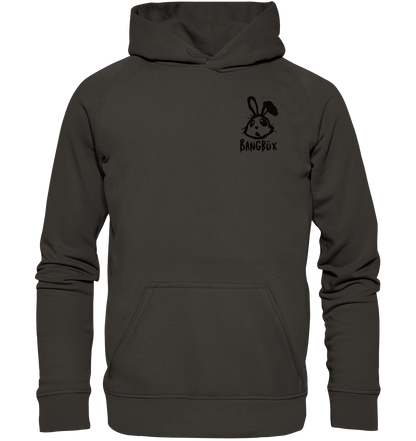 BANGBÜX Streetwear "bunny black" - Basic Unisex Hoodie by BANGBÜX