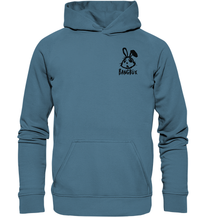 BANGBÜX Streetwear "bunny black" - Basic Unisex Hoodie by BANGBÜX