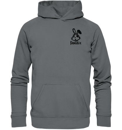 BANGBÜX Streetwear "bunny black" - Basic Unisex Hoodie by BANGBÜX