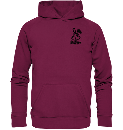 Basic Unisex Hoodie "bunny black" (print)