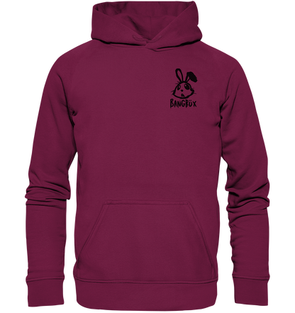 BANGBÜX Streetwear "bunny black" - Basic Unisex Hoodie by BANGBÜX