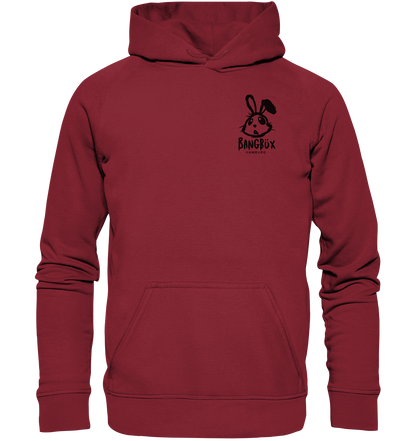 Basic Unisex Hoodie "bunny black" (print)