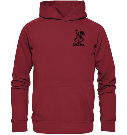 BANGBÜX Streetwear "bunny black" - Basic Unisex Hoodie by BANGBÜX