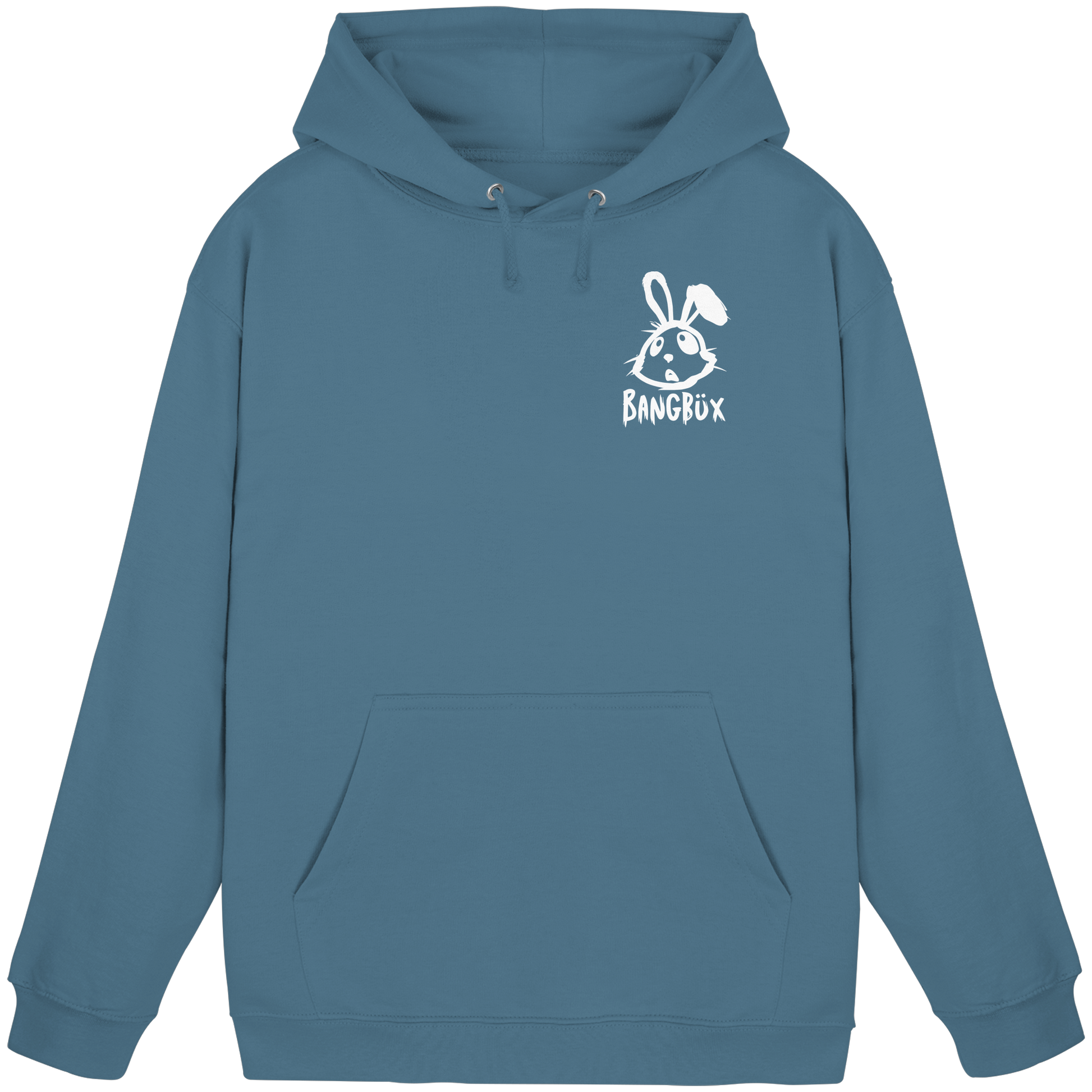 BANGBÜX Streetwear "bunny white" - Basic Unisex Hoodie by BANGBÜX