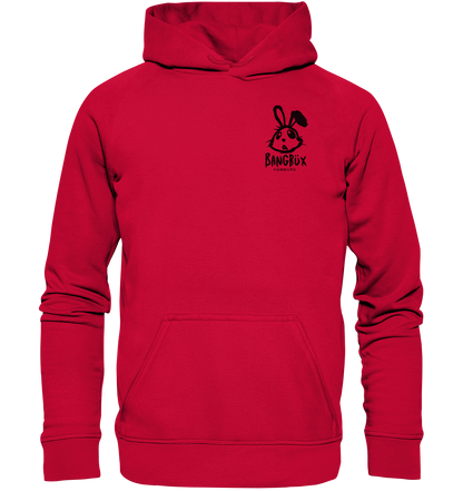 Basic Unisex Hoodie "bunny black" (print)