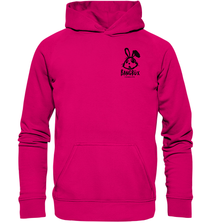 Basic Unisex Hoodie "bunny black" (print)