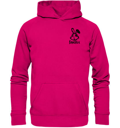 BANGBÜX Streetwear "bunny black" - Basic Unisex Hoodie by BANGBÜX