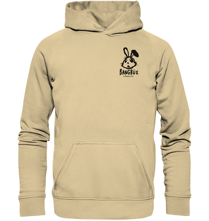 Basic Unisex Hoodie "bunny black" (print)