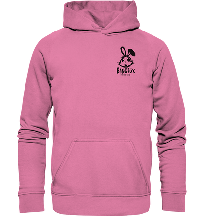 Basic Unisex Hoodie "bunny black" (print)
