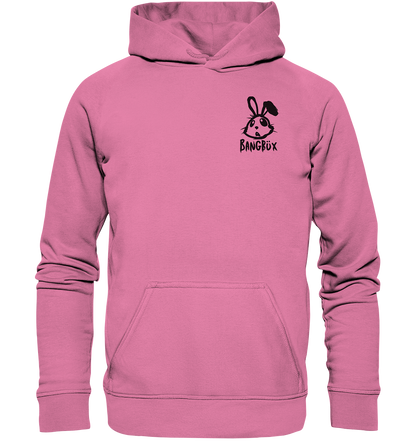 BANGBÜX Streetwear "bunny black" - Basic Unisex Hoodie by BANGBÜX