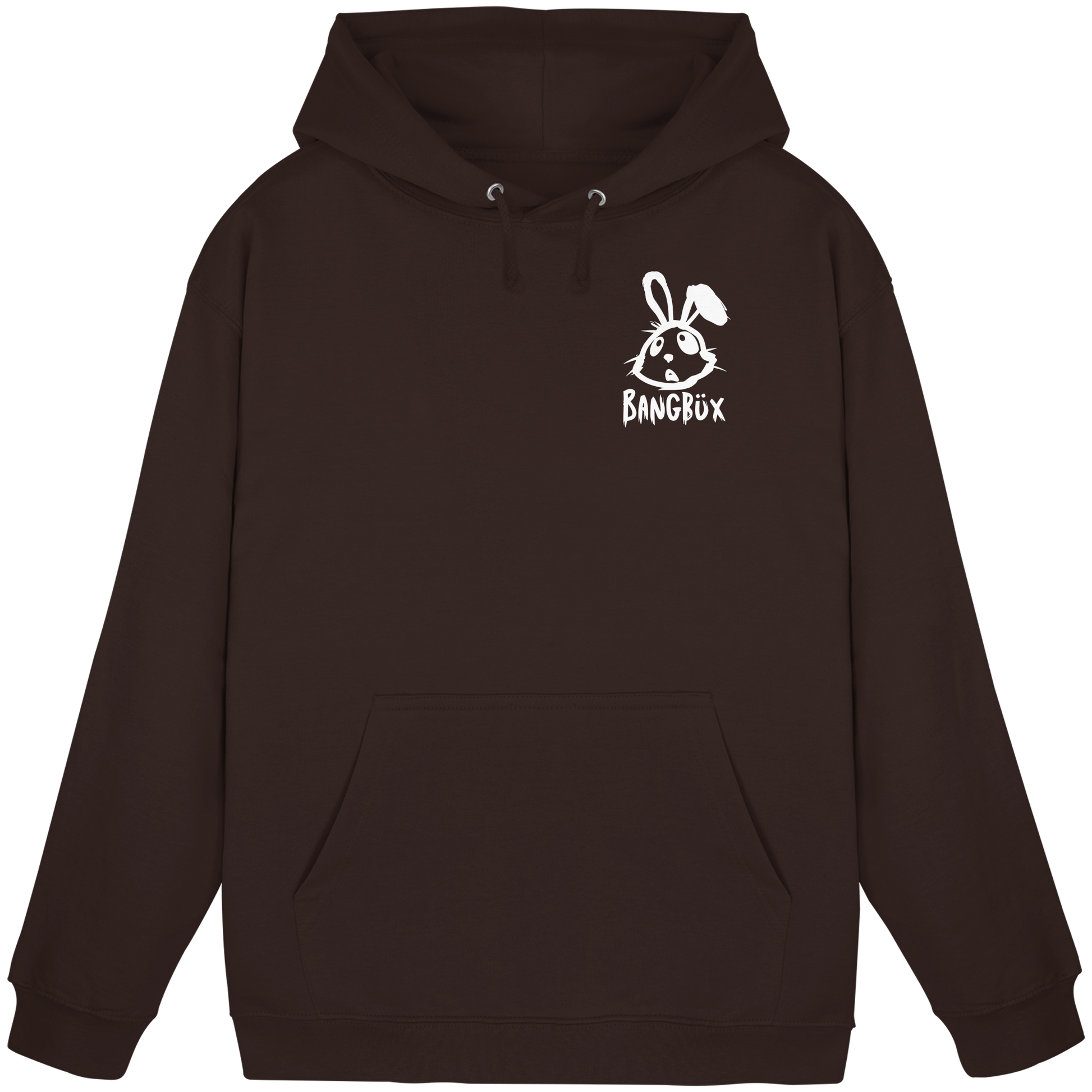 BANGBÜX Streetwear "bunny white" - Basic Unisex Hoodie by BANGBÜX