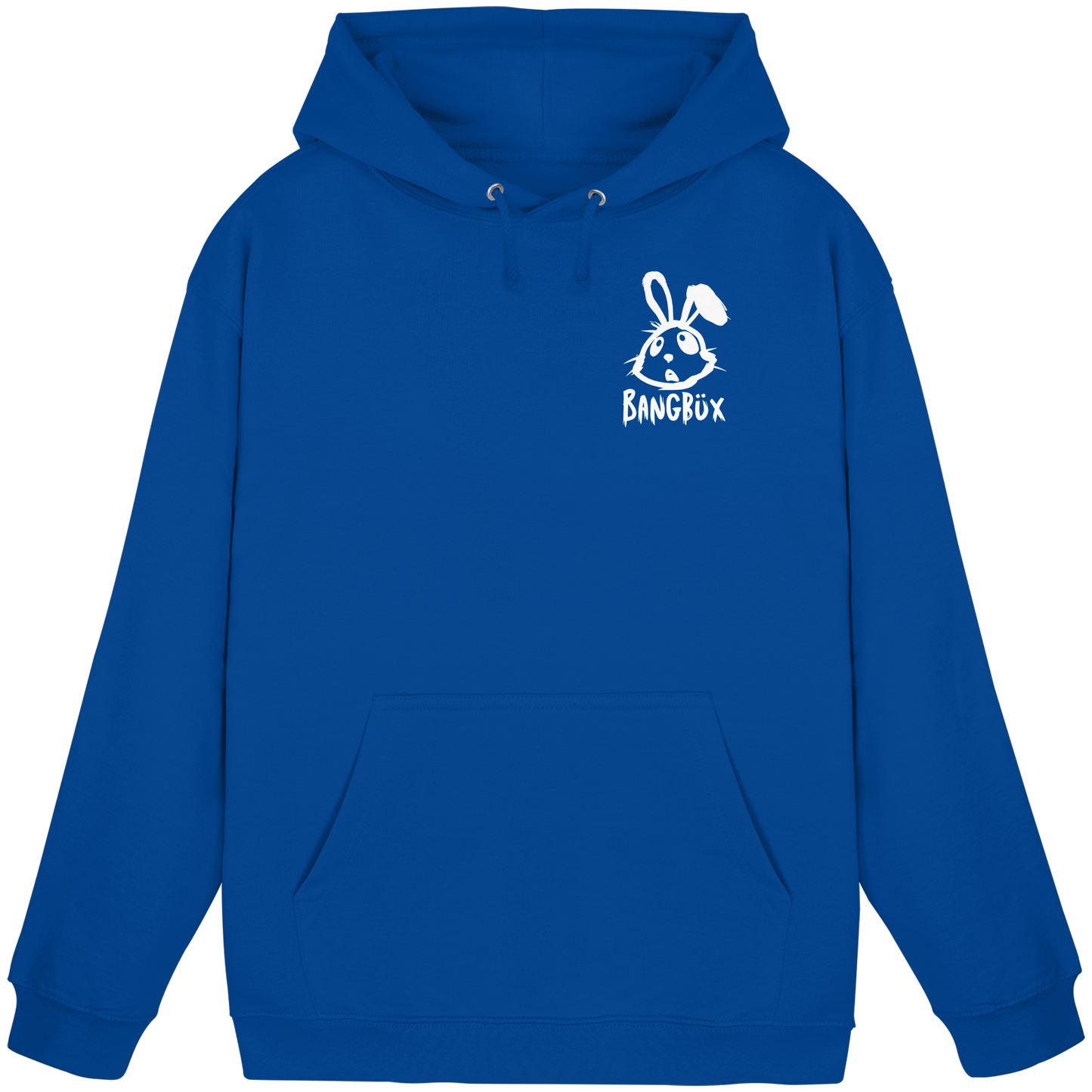 BANGBÜX Streetwear "bunny white" - Basic Unisex Hoodie by BANGBÜX