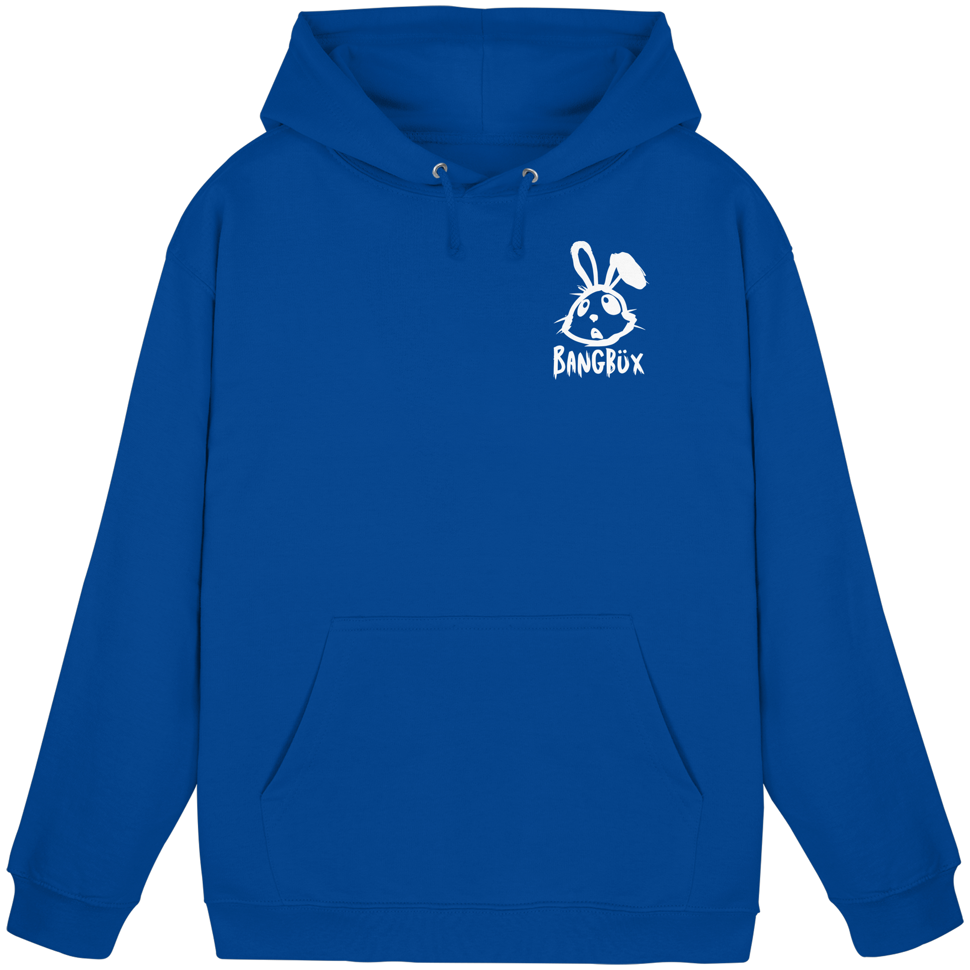 BANGBÜX Streetwear "bunny white" - Basic Unisex Hoodie by BANGBÜX