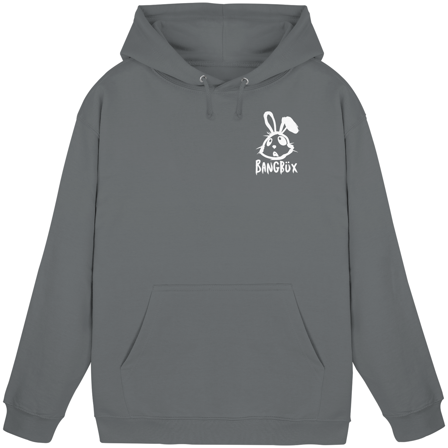 BANGBÜX Streetwear "bunny white" - Basic Unisex Hoodie by BANGBÜX