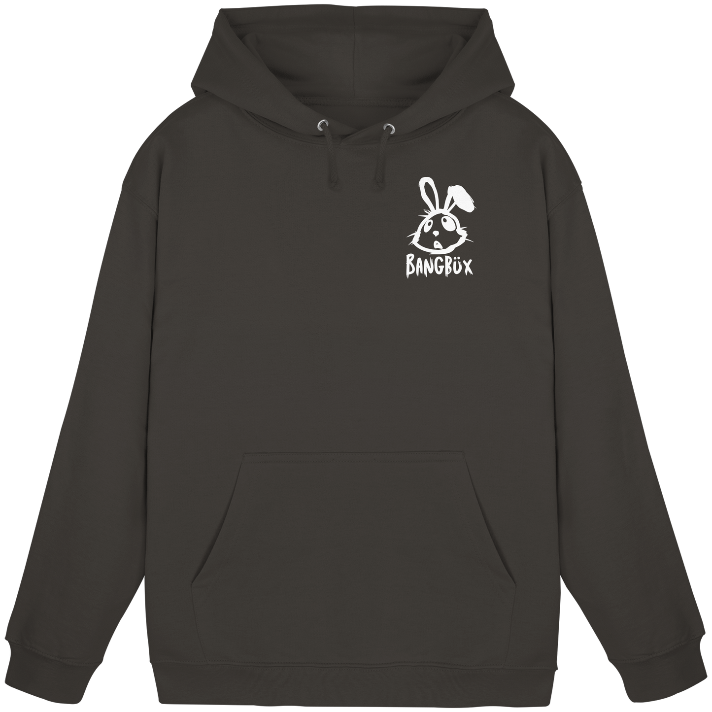 BANGBÜX Streetwear "bunny white" - Basic Unisex Hoodie by BANGBÜX