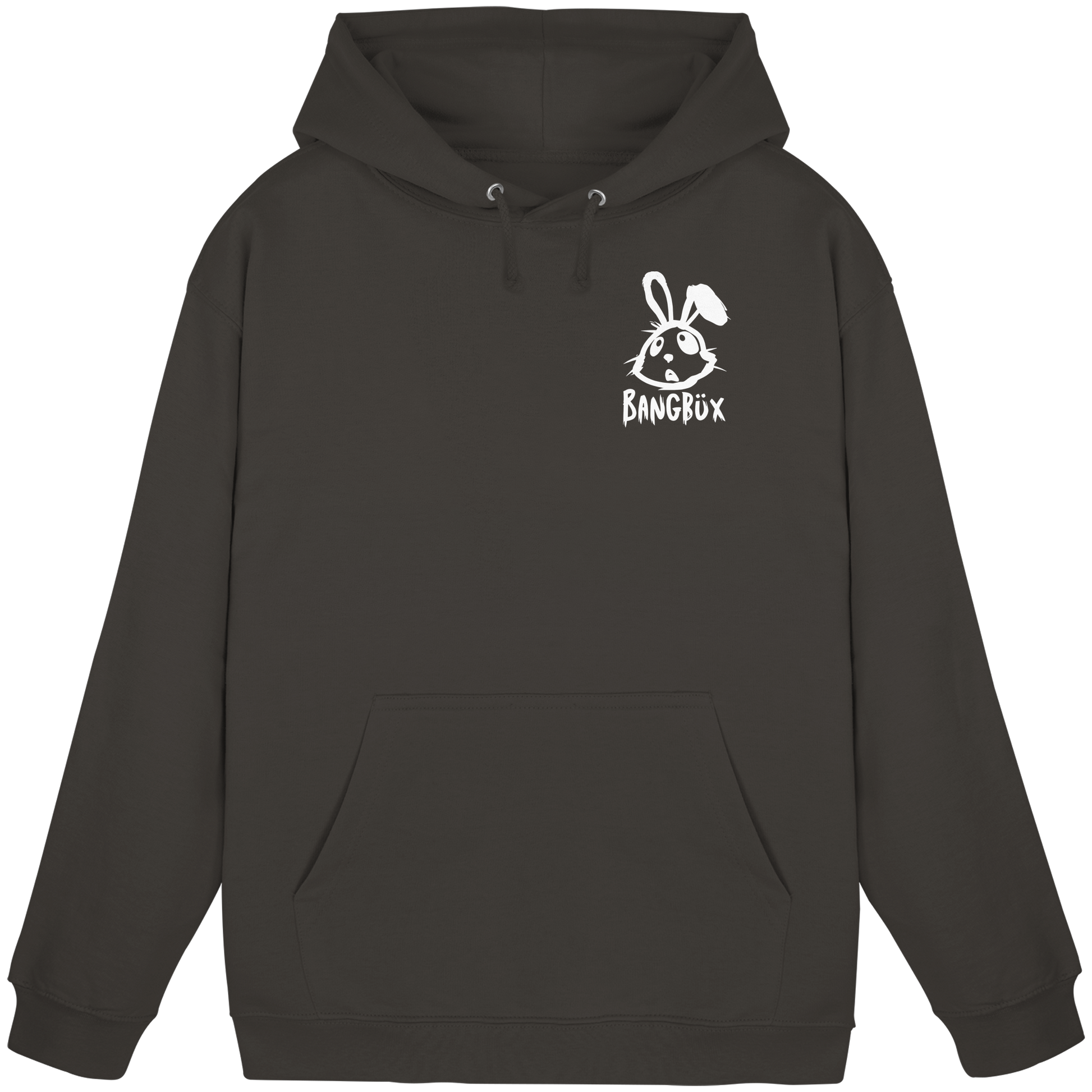 BANGBÜX Streetwear "bunny white" - Basic Unisex Hoodie by BANGBÜX