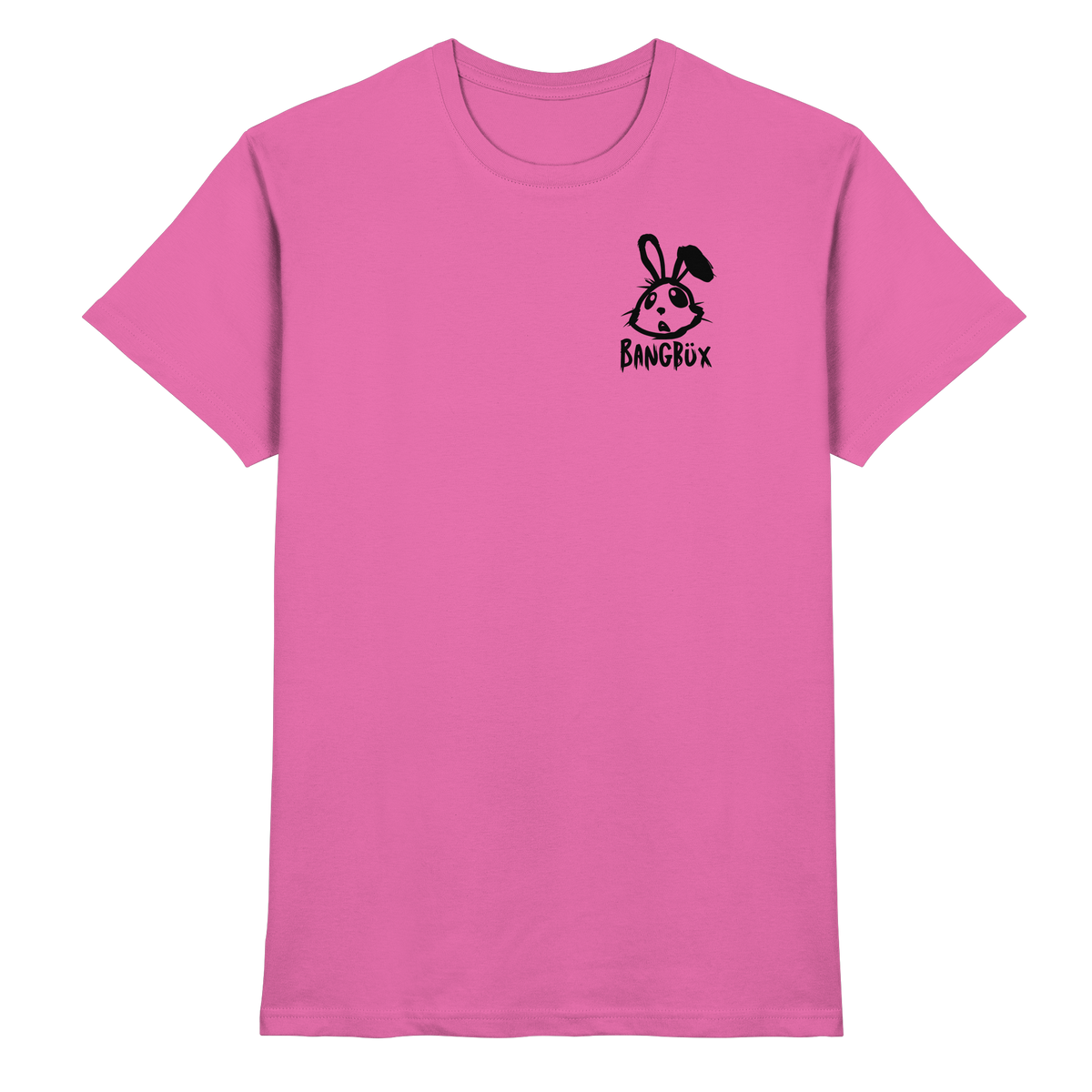 BANGBÜX Streetwear "bunny black" - Heavy Cotton T-Shirt by BANGBÜX