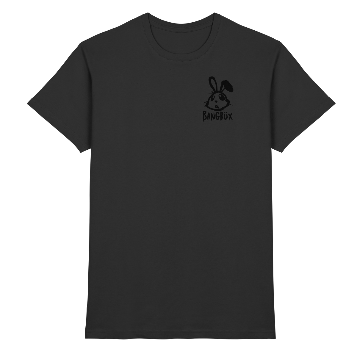 BANGBÜX Streetwear "bunny black" - Heavy Cotton T-Shirt by BANGBÜX