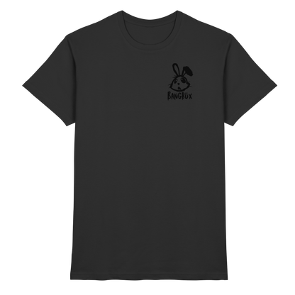 BANGBÜX Streetwear "bunny black" - Heavy Cotton T-Shirt by BANGBÜX