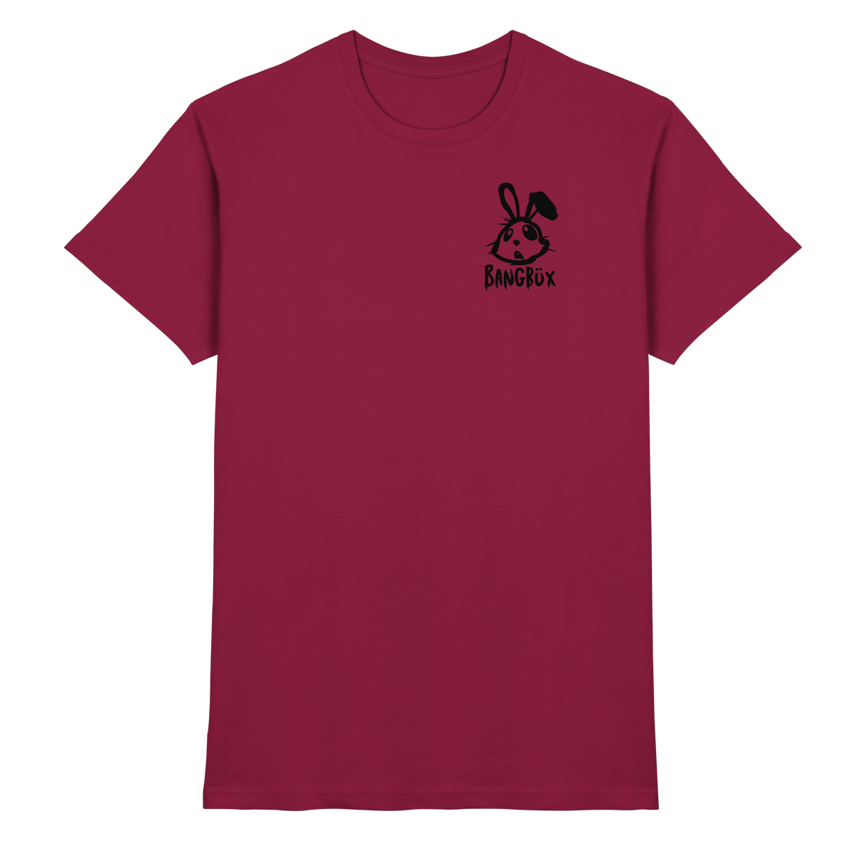 BANGBÜX Streetwear "bunny black" - Heavy Cotton T-Shirt by BANGBÜX