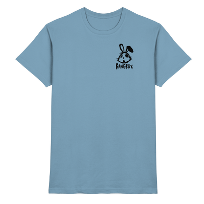 BANGBÜX Streetwear "bunny black" - Heavy Cotton T-Shirt by BANGBÜX