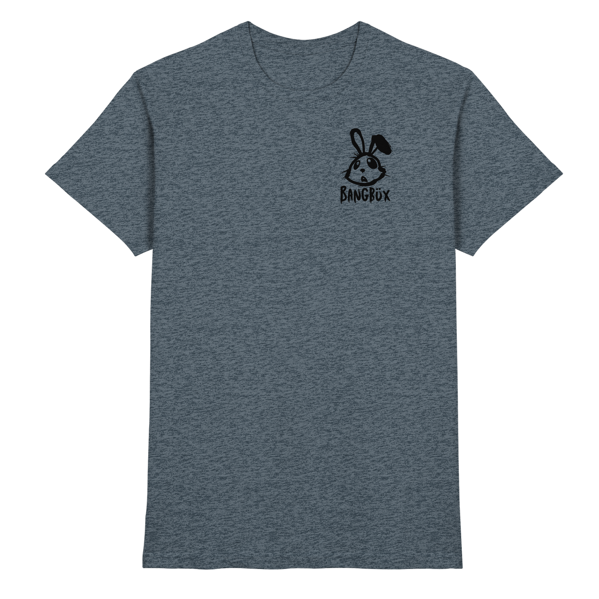 BANGBÜX Streetwear "bunny black" - Heavy Cotton T-Shirt by BANGBÜX
