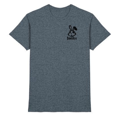 BANGBÜX Streetwear "bunny black" - Heavy Cotton T-Shirt by BANGBÜX