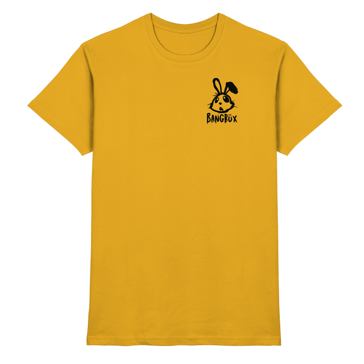 BANGBÜX Streetwear "bunny black" - Heavy Cotton T-Shirt by BANGBÜX