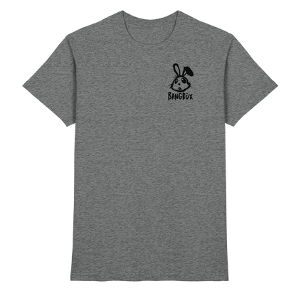 BANGBÜX Streetwear "bunny black" - Heavy Cotton T-Shirt by BANGBÜX
