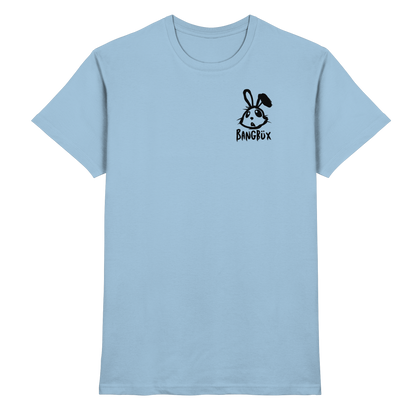 BANGBÜX Streetwear "bunny black" - Heavy Cotton T-Shirt by BANGBÜX