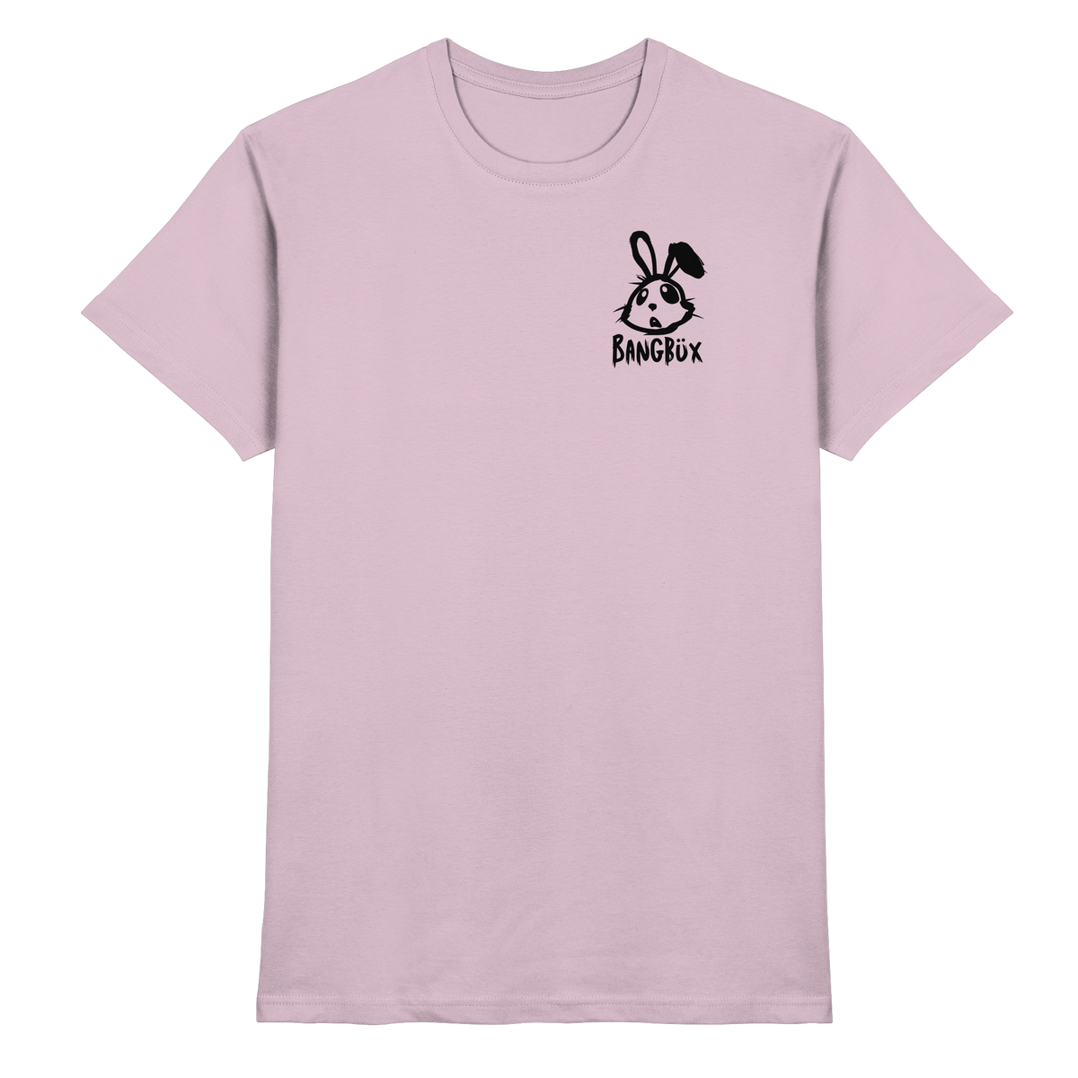 BANGBÜX Streetwear "bunny black" - Heavy Cotton T-Shirt by BANGBÜX