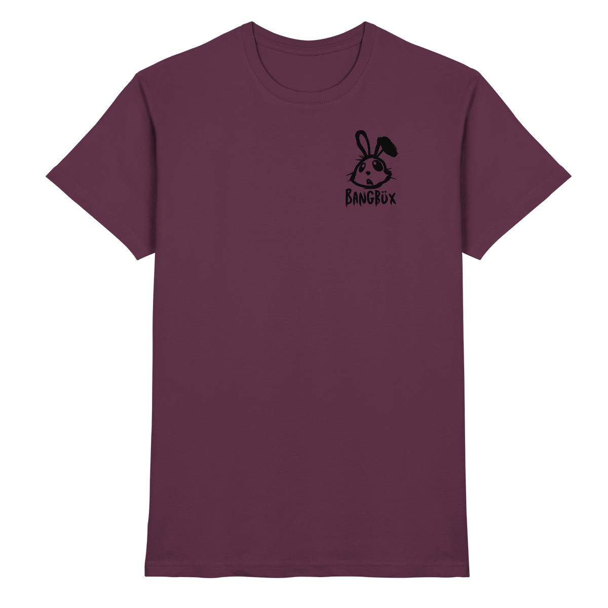 BANGBÜX Streetwear "bunny black" - Heavy Cotton T-Shirt by BANGBÜX
