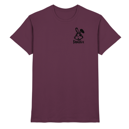 BANGBÜX Streetwear "bunny black" - Heavy Cotton T-Shirt by BANGBÜX