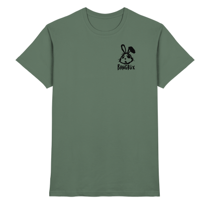 BANGBÜX Streetwear "bunny black" - Heavy Cotton T-Shirt by BANGBÜX
