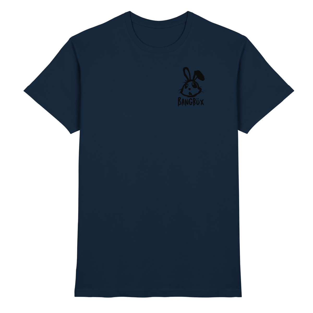 BANGBÜX Streetwear "bunny black" - Heavy Cotton T-Shirt by BANGBÜX